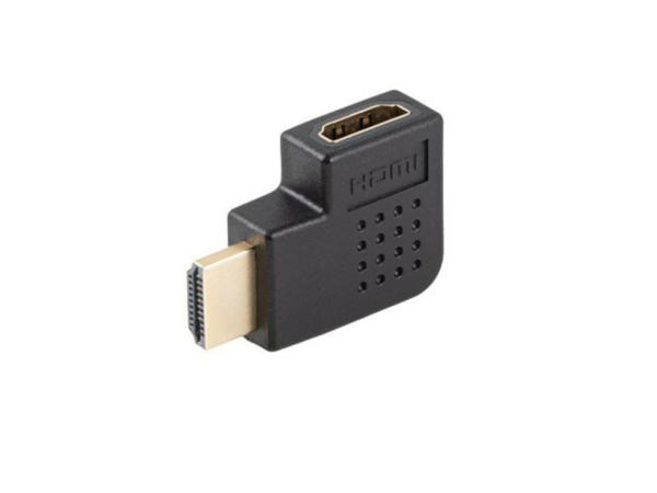 ADAPTADOR 4K LANBERG HDMI(M) A HDMI(H) ANGULO DERECHA